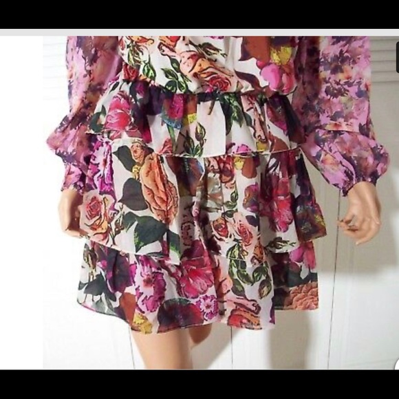 Boston Proper Off Shoulder Ruffle Dress - Picture 4 of 12